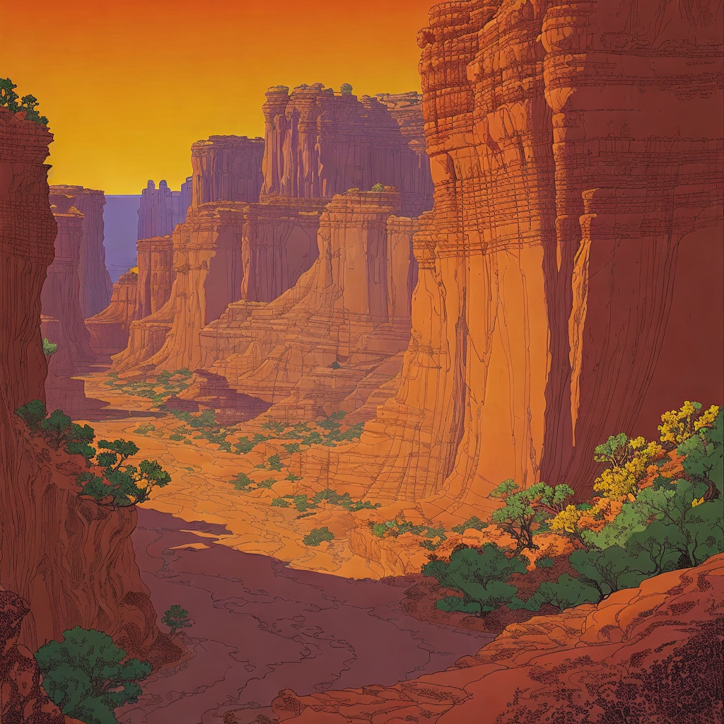 Auric Canyons